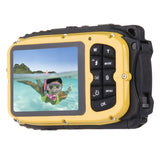 DC-188 2.7 inch LCD 5.0MP FF DSC 8X Digital Zoom Wi-Fi Action Camera Freezproof 1m Shockproof 10m Waterproof