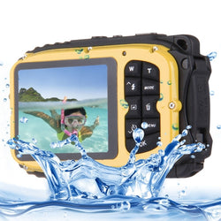 DC-188 2.7 inch LCD 5.0MP FF DSC 8X Digital Zoom Wi-Fi Action Camera Freezproof 1m Shockproof 10m Waterproof