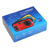 DC-188 2.7 inch LCD 5.0MP FF DSC 8X Digital Zoom Wi-Fi Action Camera Freezproof 1m Shockproof 10m Waterproof