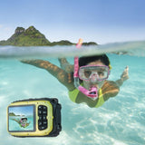 DC-188 2.7 inch LCD 5.0MP FF DSC 8X Digital Zoom Wi-Fi Action Camera Freezproof 1m Shockproof 10m Waterproof